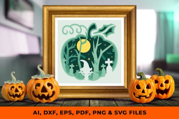 3D Shadow Box Pumpkin SVG Review
