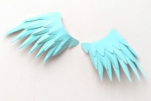 3D Wings SVG: Layered Shapes for Modern Blogs