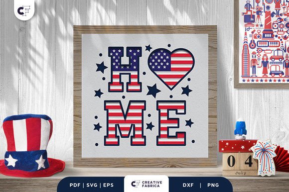 h1USA Home Sign 3D Shadow Box SVG Review for Real Embroidery Use/h1