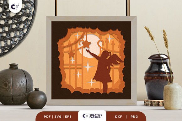 Little Girl with Wings 3D SVG Adds Emotional Depth to Brand Storytelling