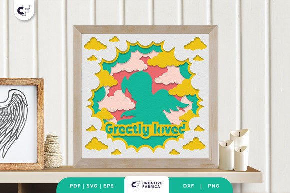 Memorial Baby Girl 3D SVG for People Projects